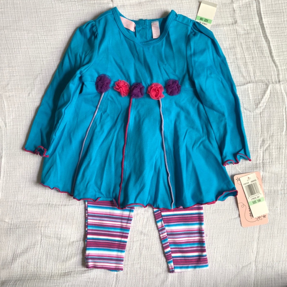 Kids headquarters girl’s 18m 2-piece set